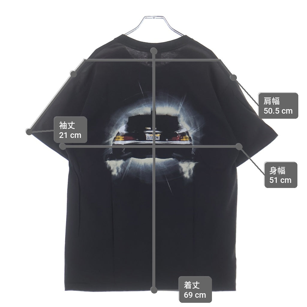 NO BRAND(ノーブランド) VARIEGATOR BACK TO THE FUTURE Time Machine (Exclusive) Tee ヴァリゲイター バックトゥザフューチャー タイムマシーンTシャツ