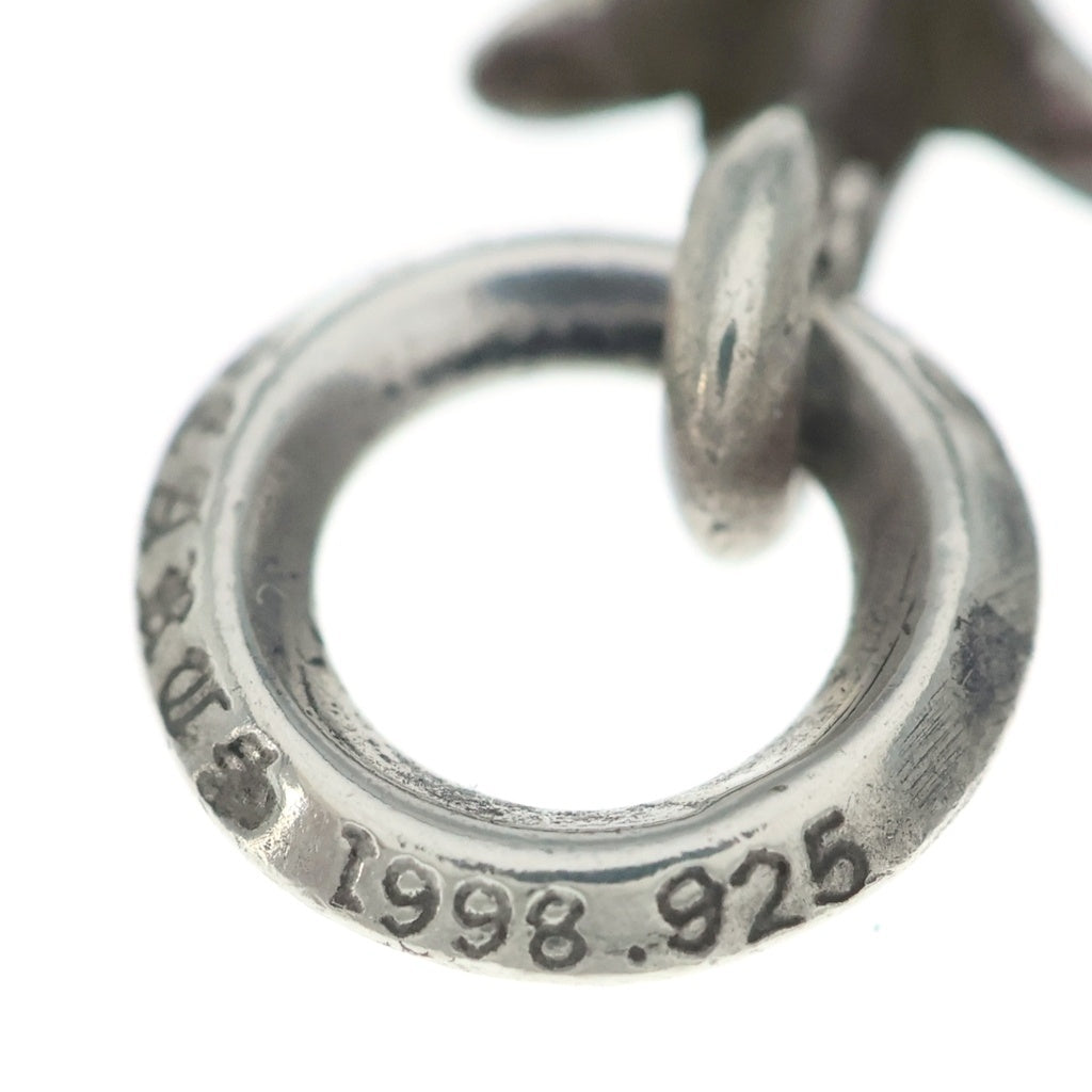 CHROME HEARTS(クロムハーツ) TINY CH CROSS タイニーCHクロス チャーム ネックレストップ シルバー BCA382 レディース