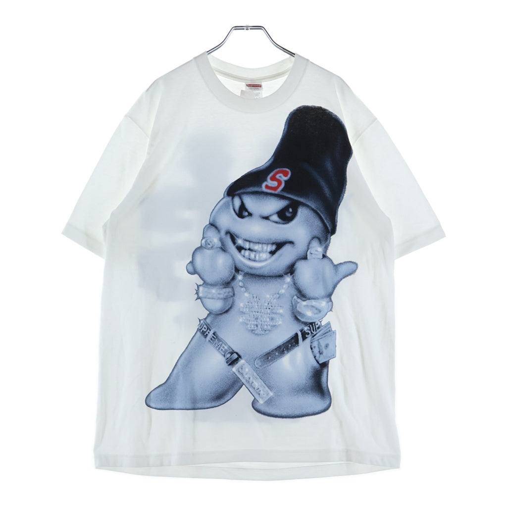 SUPREME(シュプリーム) 25AW Snowman Tee スノーマン プリントTシャツ 半袖カットソー ホワイト