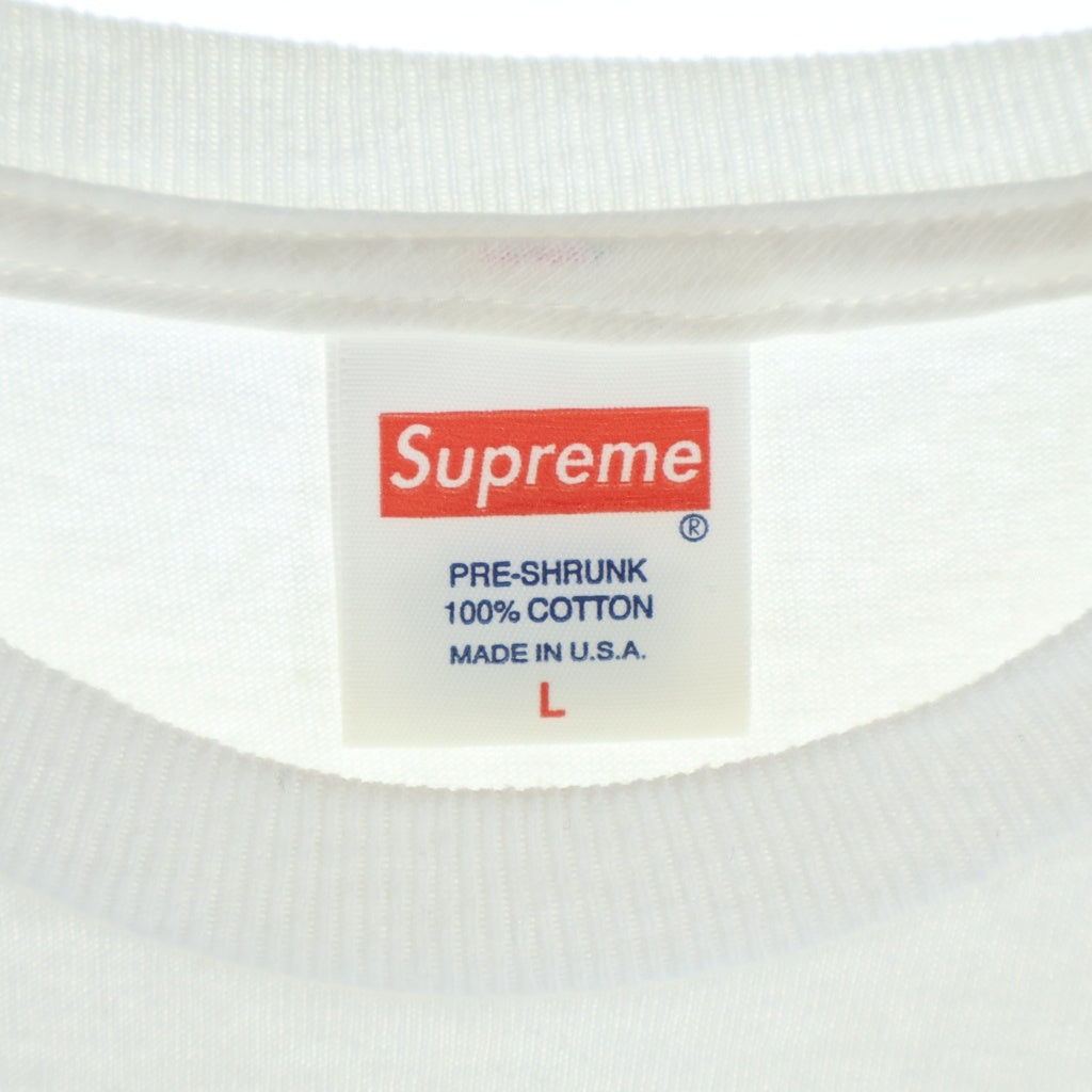 SUPREME(シュプリーム) 12AW Bullet Box Logo Tee 渋谷オープン記念 バレット ボックスロゴ クルーネック 半袖Tシャツ カットソー ホワイト