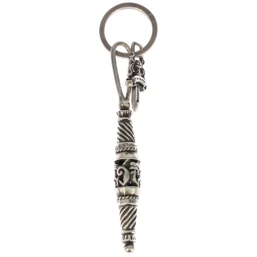 CHROME HEARTS(クロムハーツ) CELTIC ROLLER&No5 ケルティックローラー#5ダガーキーリング キーリング シルバー