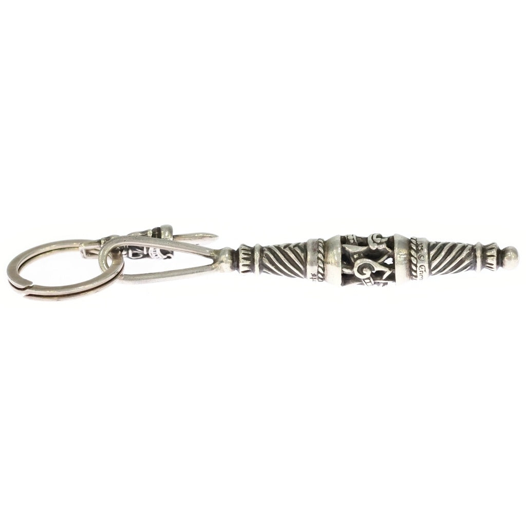 CHROME HEARTS(クロムハーツ) CELTIC ROLLER&No5 ケルティックローラー#5ダガーキーリング キーリング シルバー