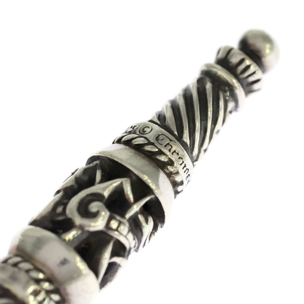 CHROME HEARTS(クロムハーツ) CELTIC ROLLER&No5 ケルティックローラー#5ダガーキーリング キーリング シルバー