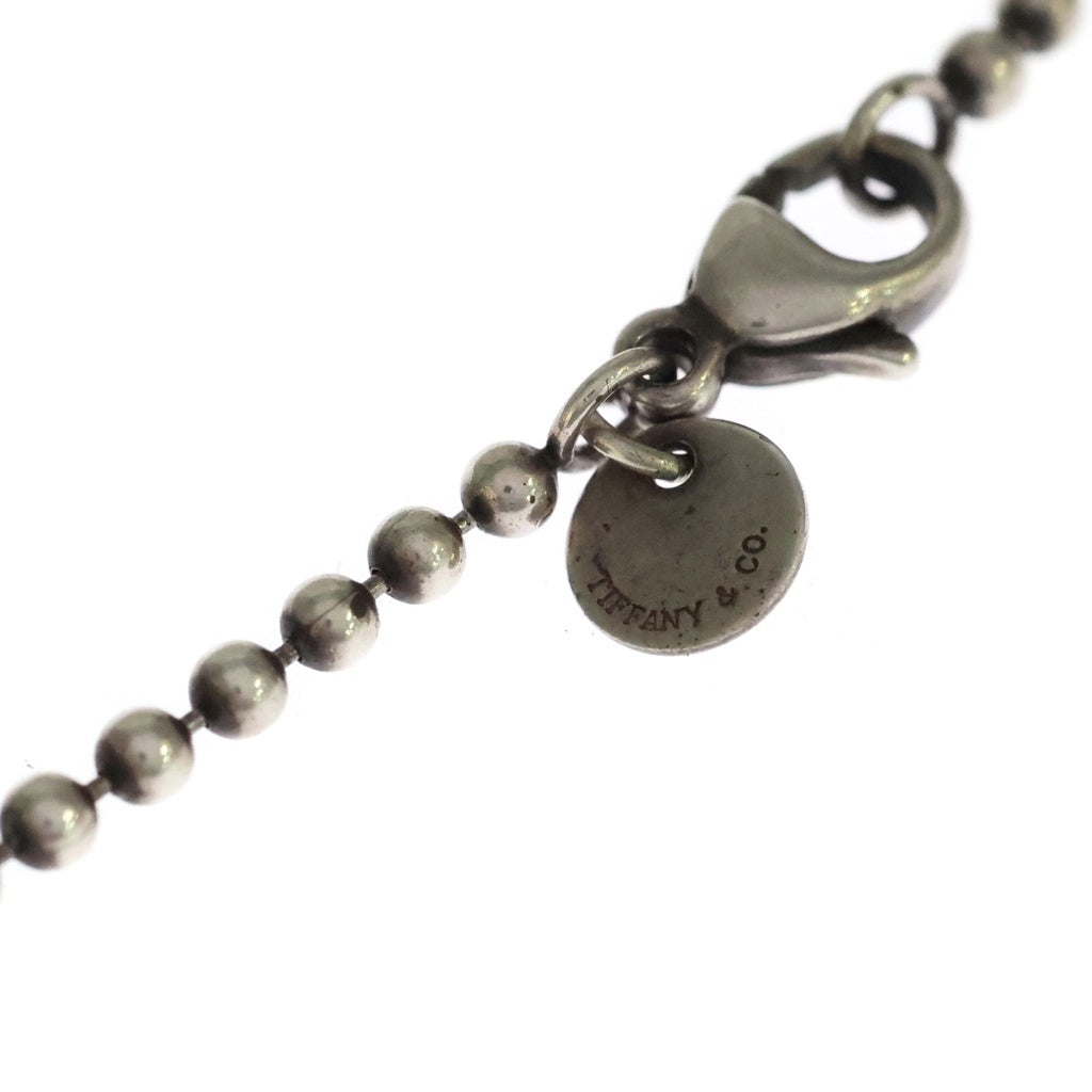 TIFFANY & Co.(ティファニー) RETURN TO TIFFANY リターントゥティファニー オーバル ボールチェーン ネックレストップ シルバー レディース