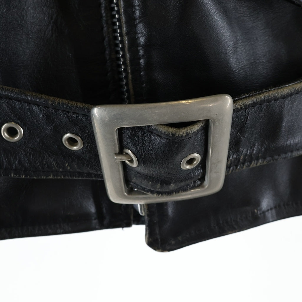 SCHOTT(ショット) 618 RIDERS カウレザー ダブルライダース レザージャケット ブラック