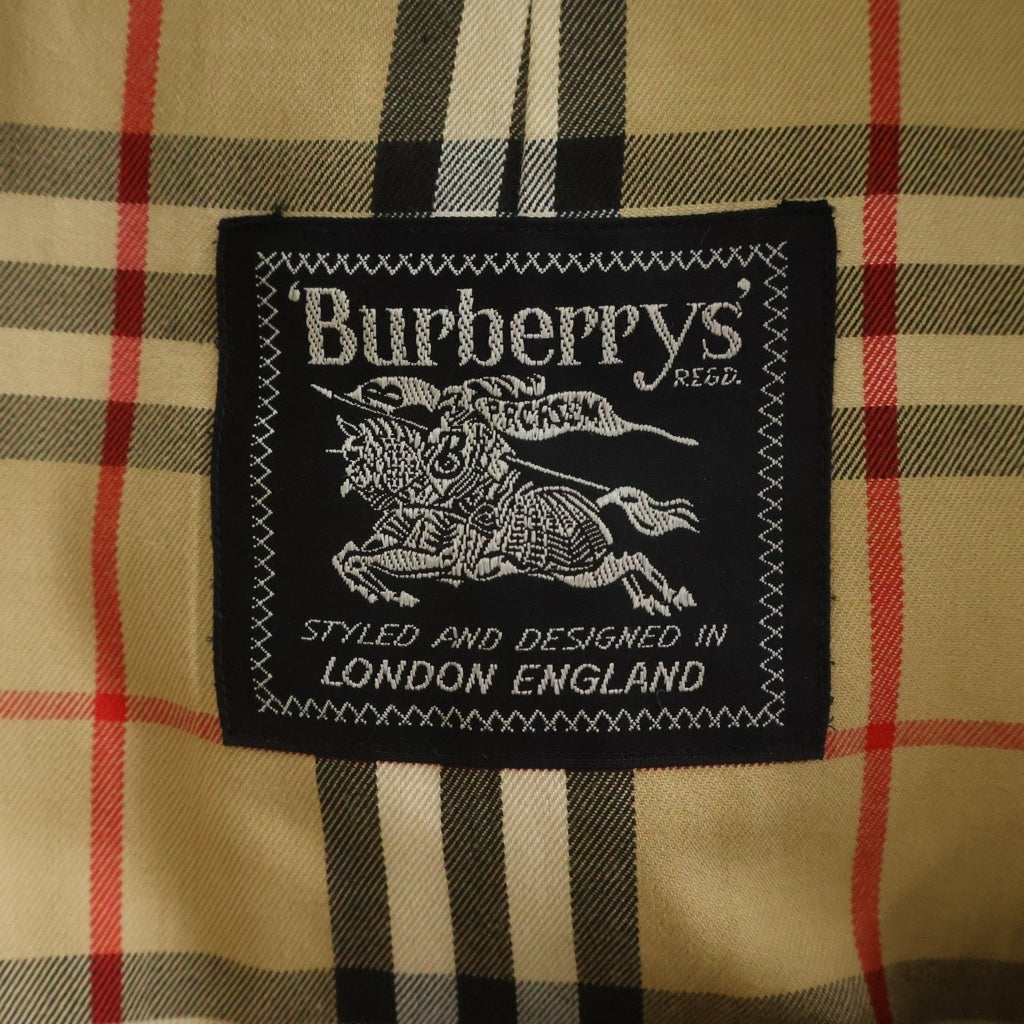 BURBERRYS(バーバリーズ) 70S VINTAGE 裏地ノバチェック トレンチコート ジャケット ベージュ WR075-905-50