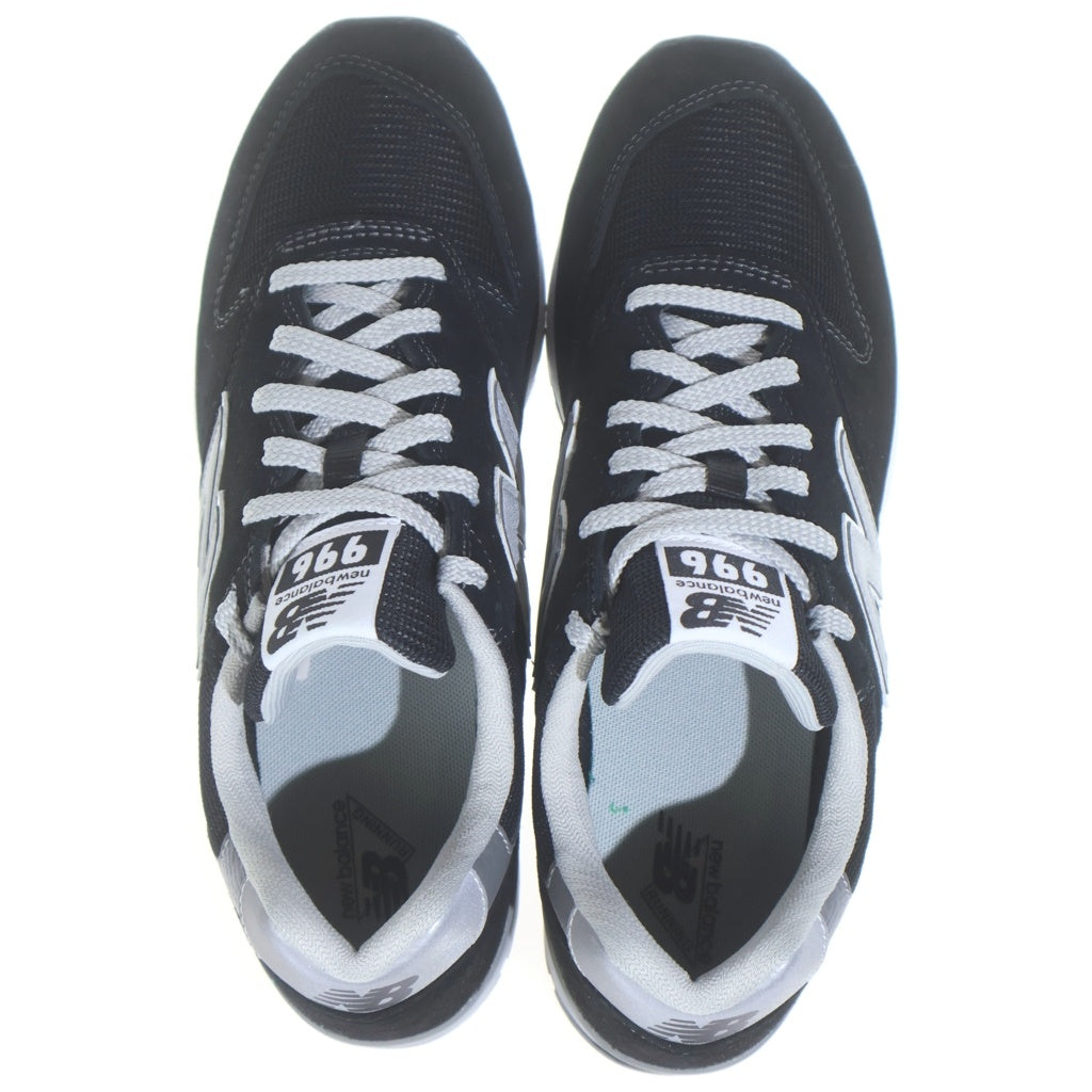 New Balance(ニューバランス) CM996BK2 スウェード ローカットスニーカー ブラック US9/27cm