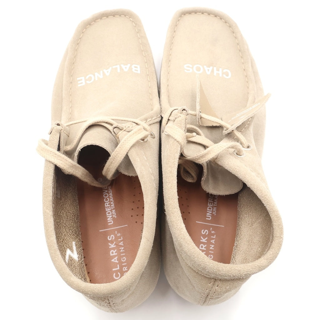 Clarks(クラークス) ×UNDERCOVER WALLABEE BOOT アンダーカバー スエード クレープソール ワラビーブーツ サンド US10/28cm