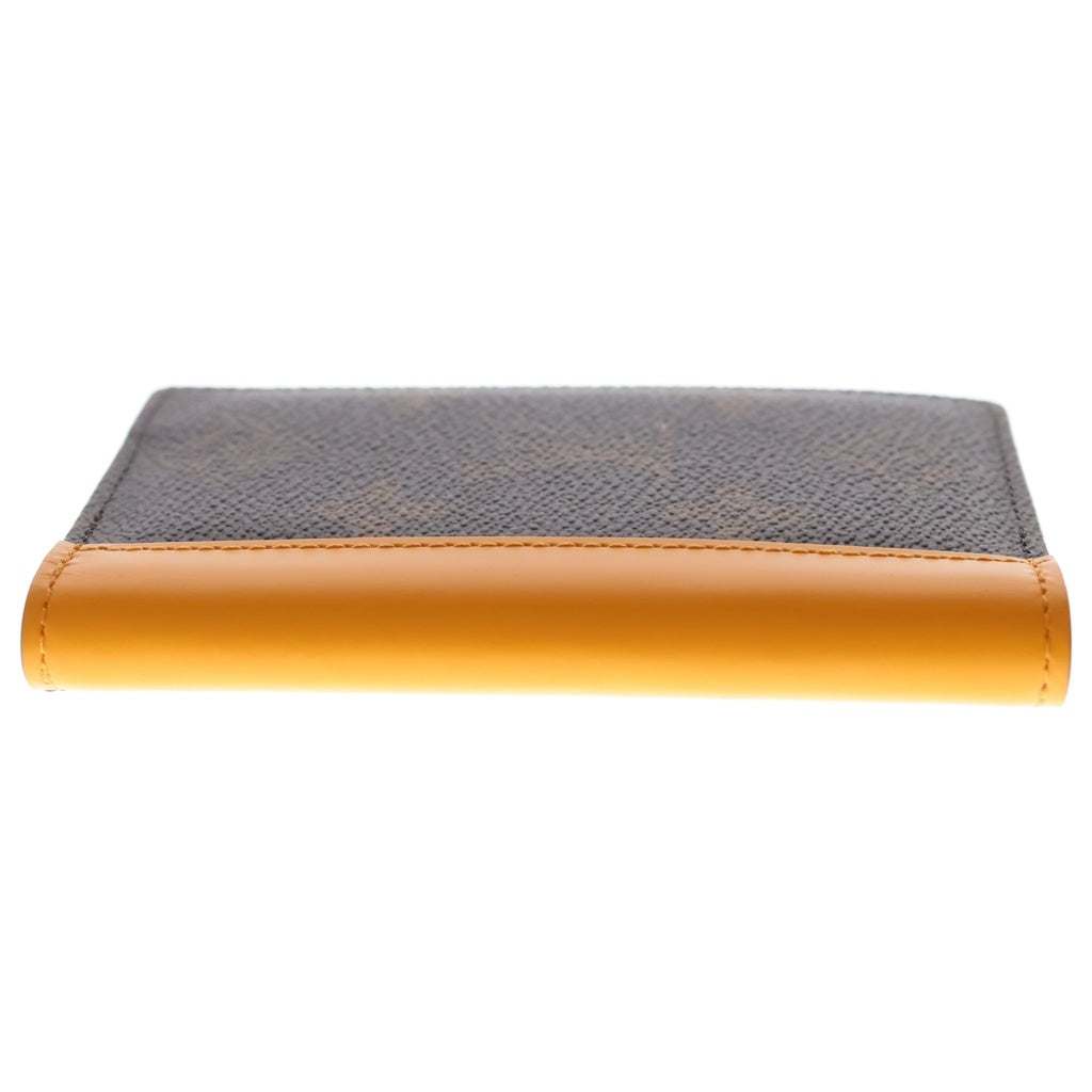 LOUIS VUITTON(ルイヴィトン) モノグラムマカサー オーガナイザー ドゥ ポッシュ カードケース ブラウン/イエロー M12834