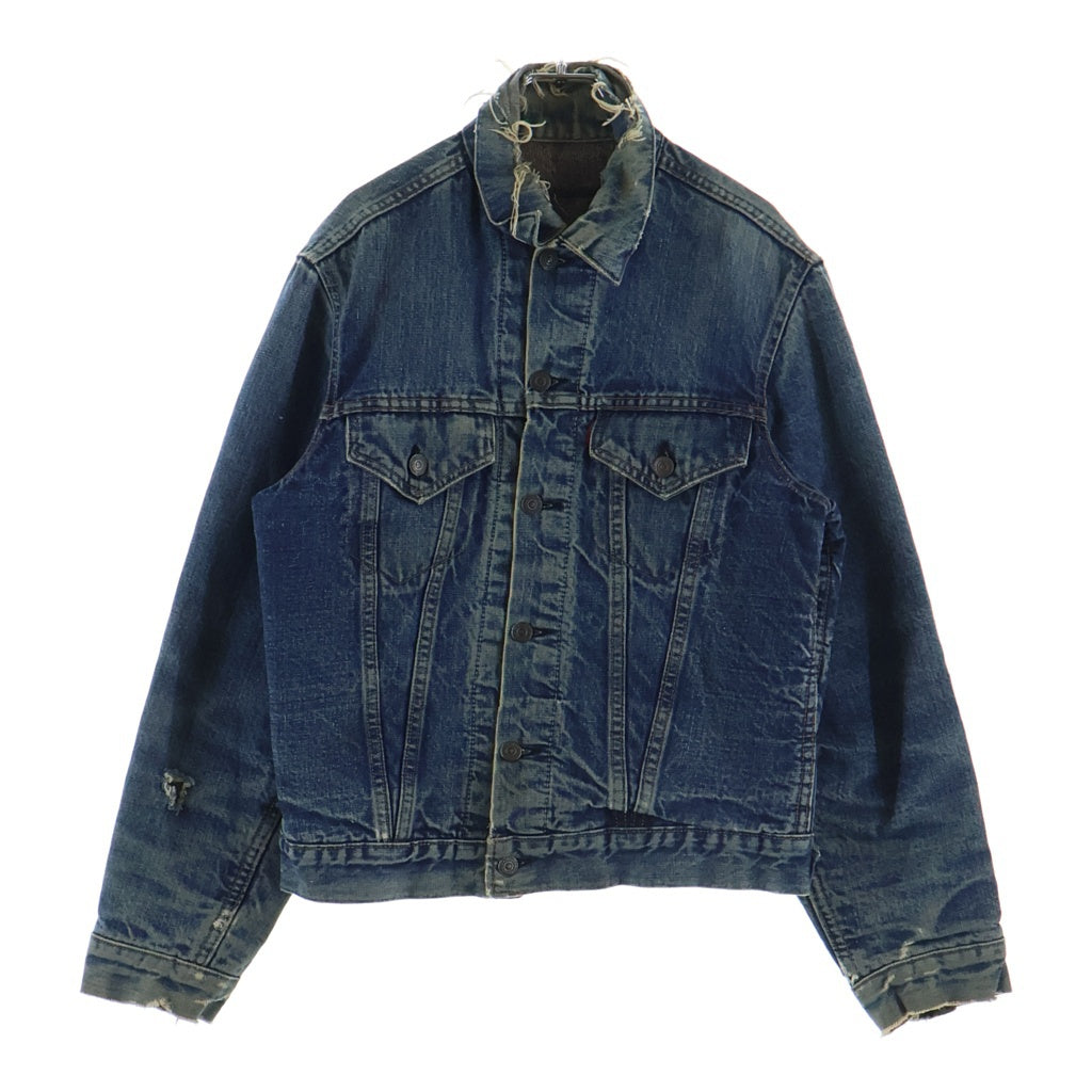 Levi's(リーバイス) 70S VINTAGE 70505 ブランケットライナー付き ボタン裏524 BIG E 4th フォース ヴィンテージ デニムトラッカージャケット インディゴ