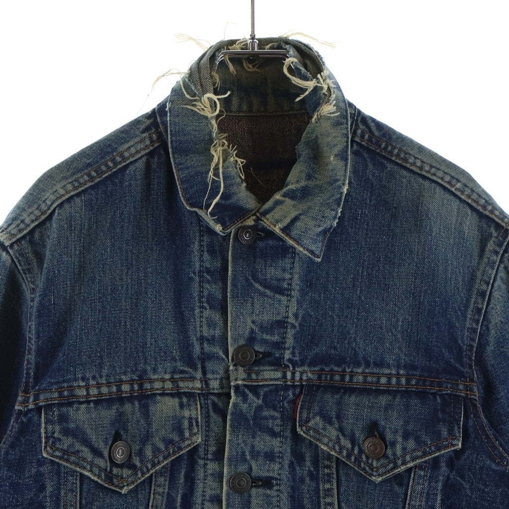 Levi's(リーバイス) 70S VINTAGE 70505 ブランケットライナー付き ボタン裏524 BIG E 4th フォース ヴィンテージ デニムトラッカージャケット インディゴ