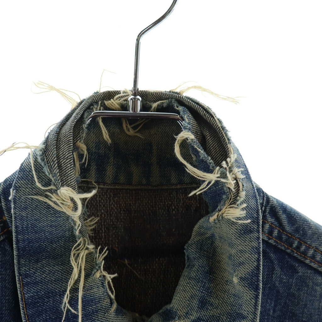 Levi's(リーバイス) 70S VINTAGE 70505 ブランケットライナー付き ボタン裏524 BIG E 4th フォース ヴィンテージ デニムトラッカージャケット インディゴ