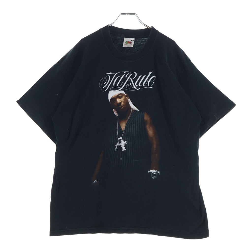 VINTAGE(ヴィンテージ) 00S VINTAGE JA RULE EUROPE TOUR TEE ヴィンテージ ジャルール ユーロツアーTシャツ 半袖クルーネックカットソー ブラック