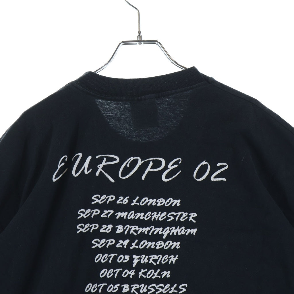 VINTAGE(ヴィンテージ) 00S VINTAGE JA RULE EUROPE TOUR TEE ヴィンテージ ジャルール ユーロツアーTシャツ 半袖クルーネックカットソー ブラック
