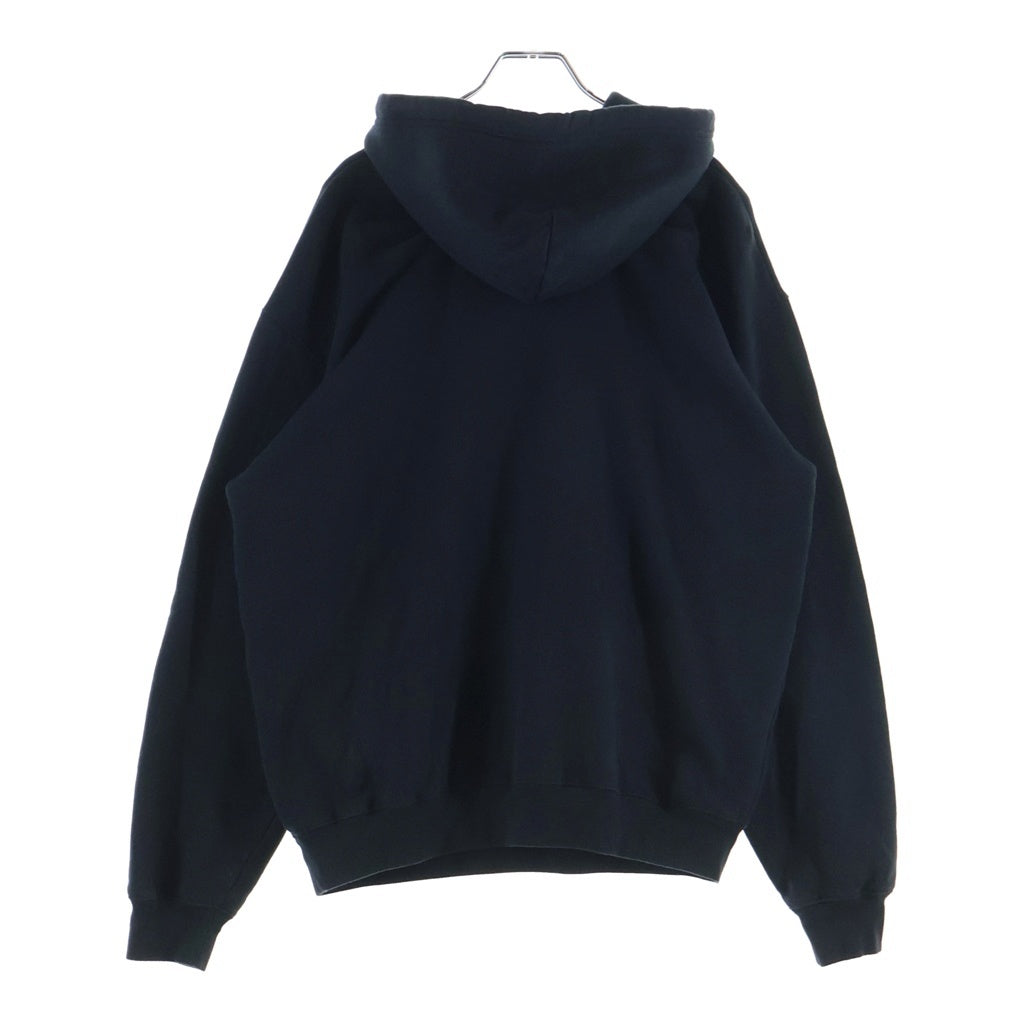 BALENCIAGA(バレンシアガ) 19AW バービーロゴプリント プルオーバースウェットパーカー フーディー ブラック 583222 TFV60