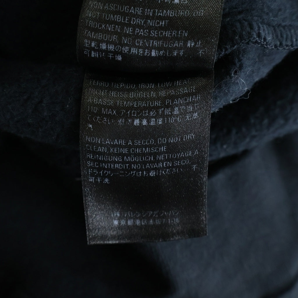 BALENCIAGA(バレンシアガ) 19AW バービーロゴプリント プルオーバースウェットパーカー フーディー ブラック 583222 TFV60