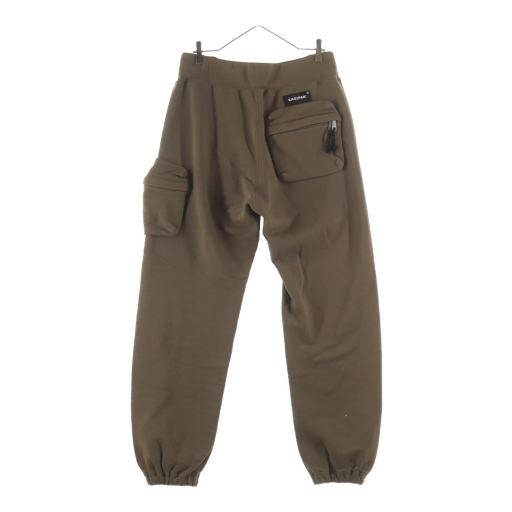 UNDERCOVER(アンダーカバー) 22SS ×EASTPAK CARGO PANTS イーストパック スウェットカーゴパンツ ブラウン UC1B4502