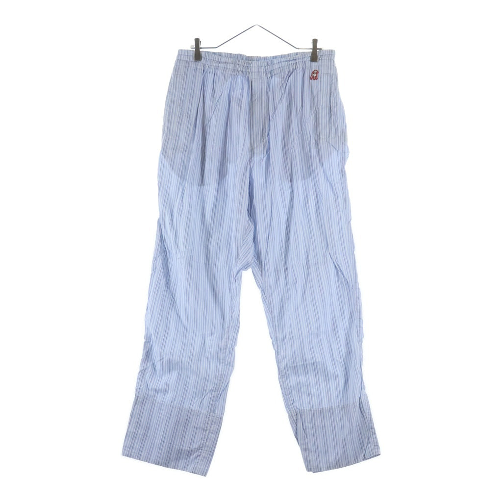 UNDERCOVER(アンダーカバー) 21SS THE SHEPHERD ザシェパード パッカリングイージーパンツ ブルー/ホワイト US1A4501