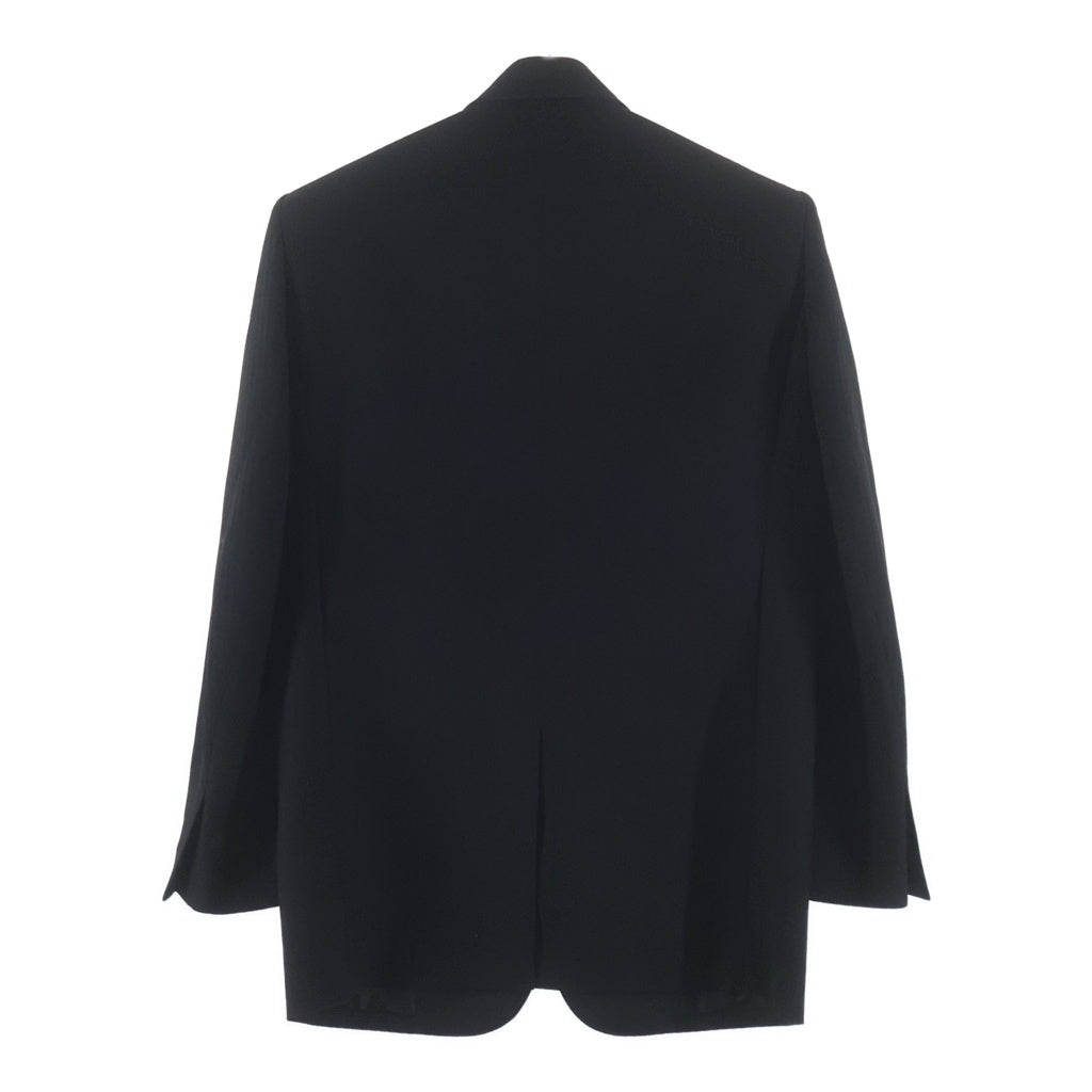 SAINT LAURENT PARIS(サンローランパリ) オーバーサイズド ストライプ タキシード テーラードジャケット ブラック 787515