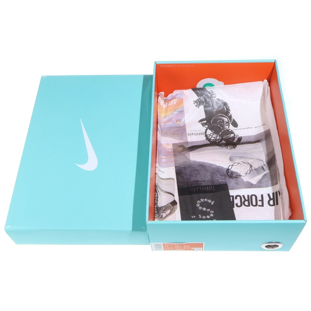 NIKE(ナイキ) ×TIFFANY&CO AIR FORCE 1 LOW 1837 ティファニー エアフォース ブラック US11/29cm DZ1382-001