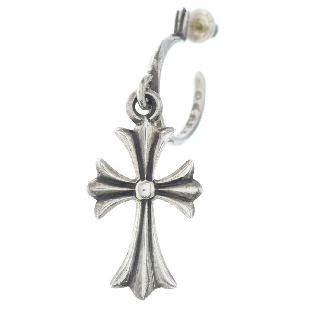 CHROME HEARTS(クロムハーツ) TINY CH CROSS タイニーCHクロス フープピアス シルバー BCA115