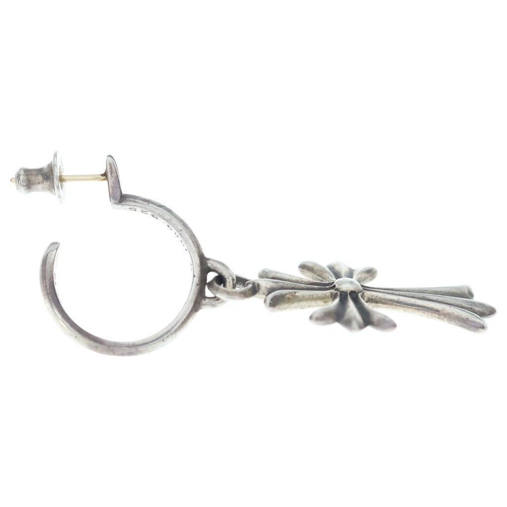 CHROME HEARTS(クロムハーツ) TINY CH CROSS タイニーCHクロス フープピアス シルバー BCA115