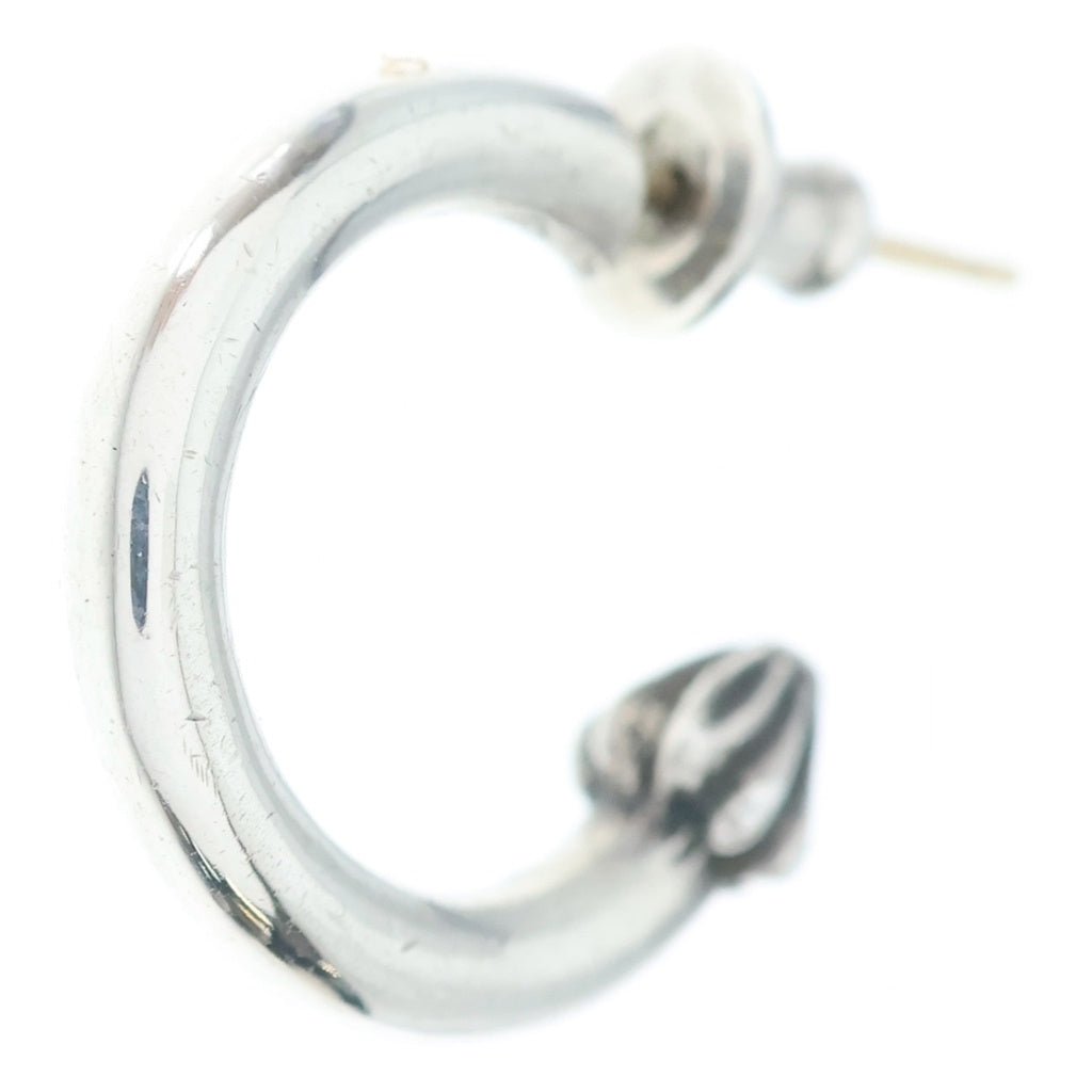 CHROME HEARTS(クロムハーツ) HOOP PLAIN プレーン フープピアス シルバー BCA101