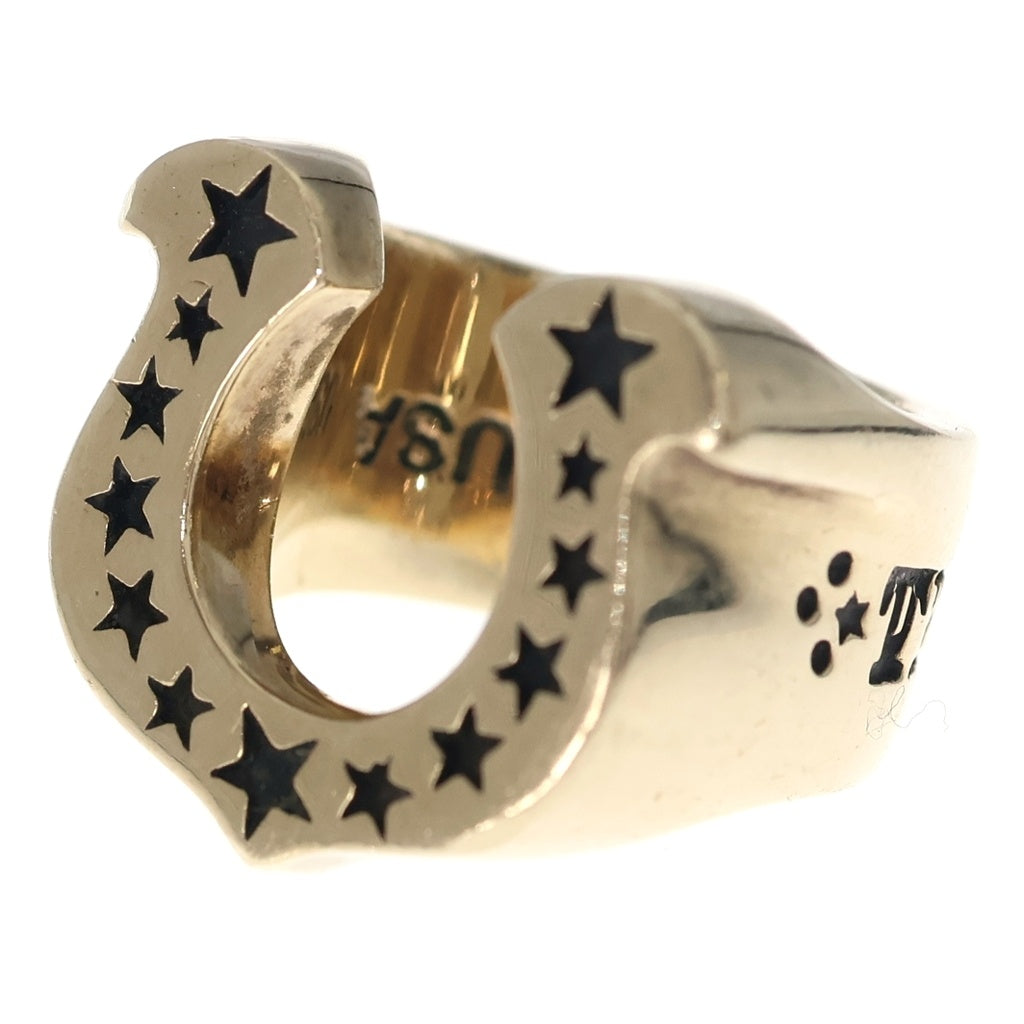 TENDERLOIN(テンダーロイン) T-H.S RING GOLD 8K ホースシューリング チックサイズ ゴールド