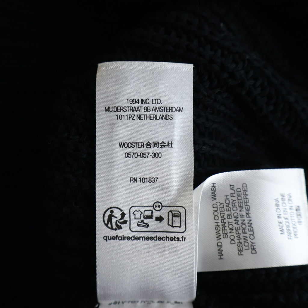 SUPREME(シュプリーム) 25SS Old English Printed Sweater オールドイングリッシュロゴプリント クルーネックニットスウェット セーター ブラック