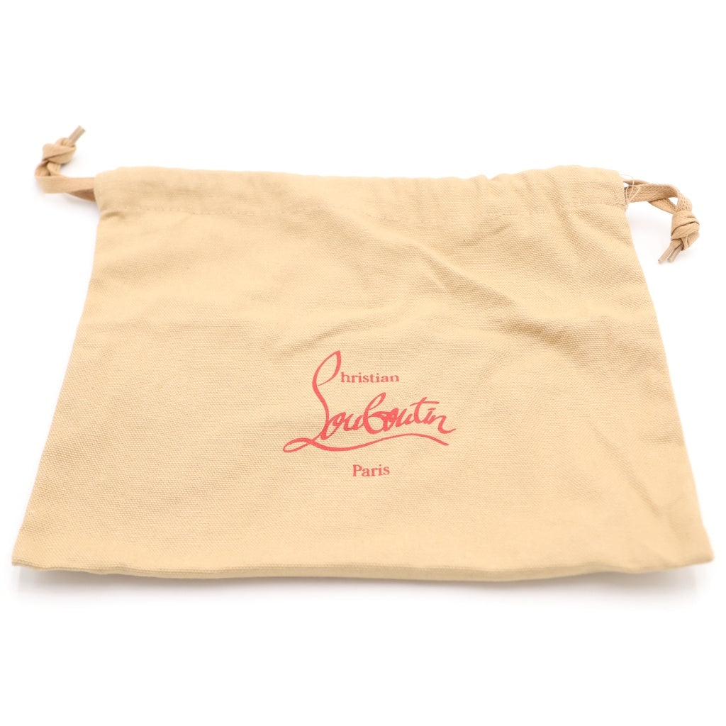 CHRISTIAN LOUBOUTIN(クリスチャンルブタン) PANETTONE WALLET パネトーネ スパイクスタッズ ロングウォレット 長財布 ブラック