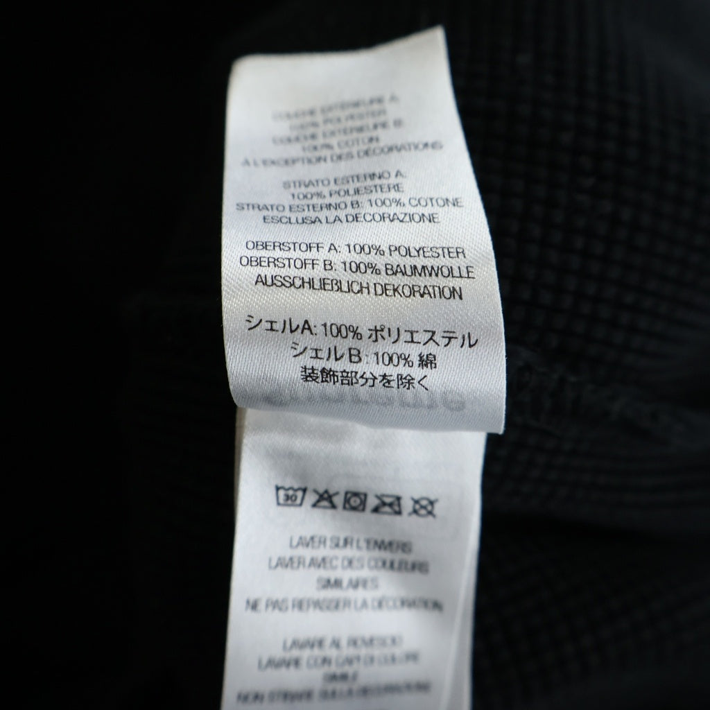 SUPREME(シュプリーム) 25AW Chicago white sox Hooded Baseball Jersey シカゴホワイトソックス レイヤードデザイン ベースボールジャージ ワッフル プルオーバーパーカー ブラック