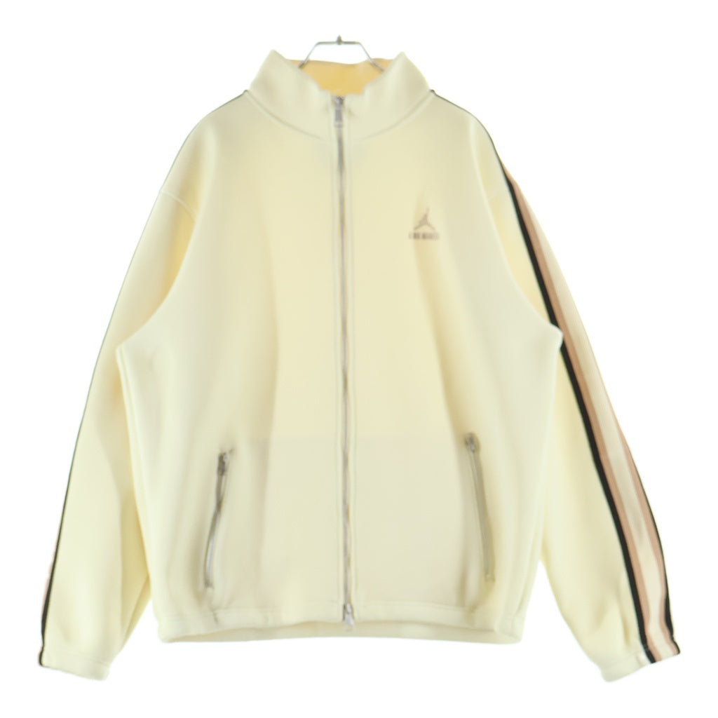 NIKE(ナイキ) JORDAN BRAND M J AMM TRACK JACKET ロゴ刺繍 サイドライン ポリエステル トラックジャケット ベージュ DX5651-113