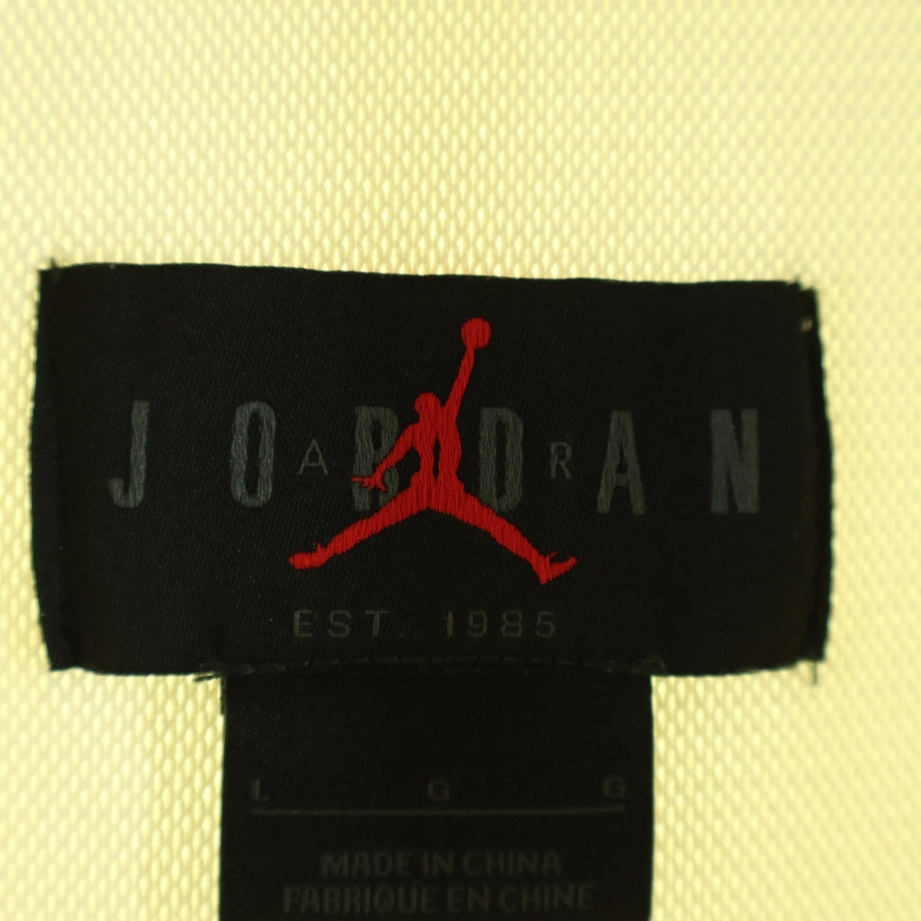 NIKE(ナイキ) JORDAN BRAND M J AMM TRACK JACKET ロゴ刺繍 サイドライン ポリエステル トラックジャケット ベージュ DX5651-113