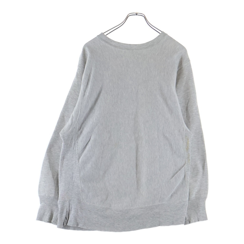 CHAMPION(チャンピオン) 80S REVERSEWEAVE USMA SWEATSHIRT リバースウィーブ ミリタリー 米陸軍士官学校 トリコタグ後期 USA製 染み込みプリント スウェットトレーナー グレー