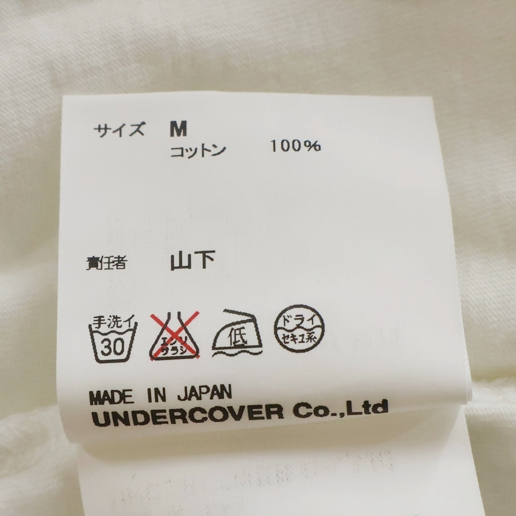 AFFA(エーエフエフエー) 00S BIKER VEST TEE バイカーベスト フロント転写プリントTシャツ 半袖クルーネックカットソー ホワイト