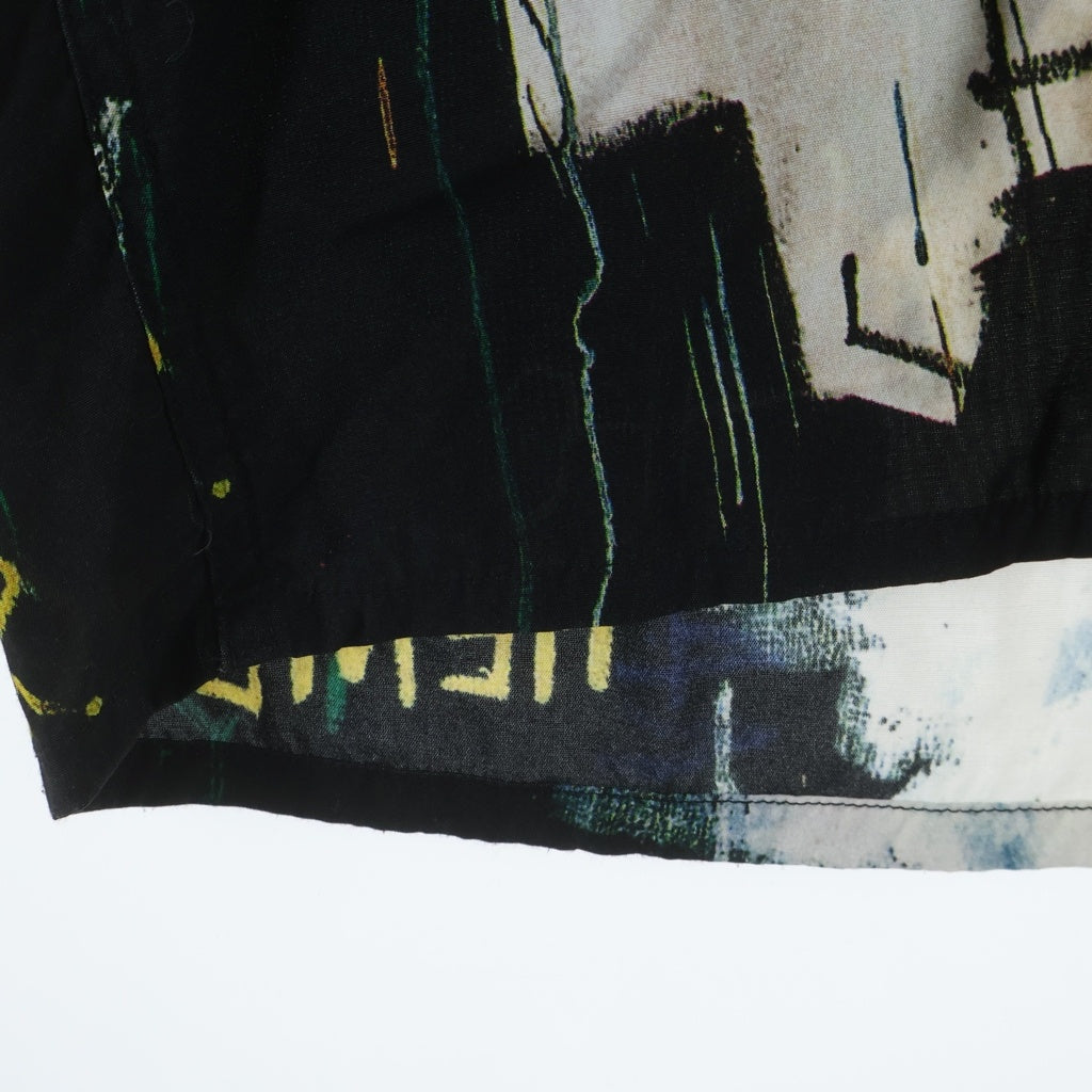 WACKO MARIA(ワコマリア) 21SS JEAN-MICHEL BASQUIAT HAWAIAN SHIRT ジャン-ミシェル バスキア 総柄 ハワイアン 半袖シャツ マルチ