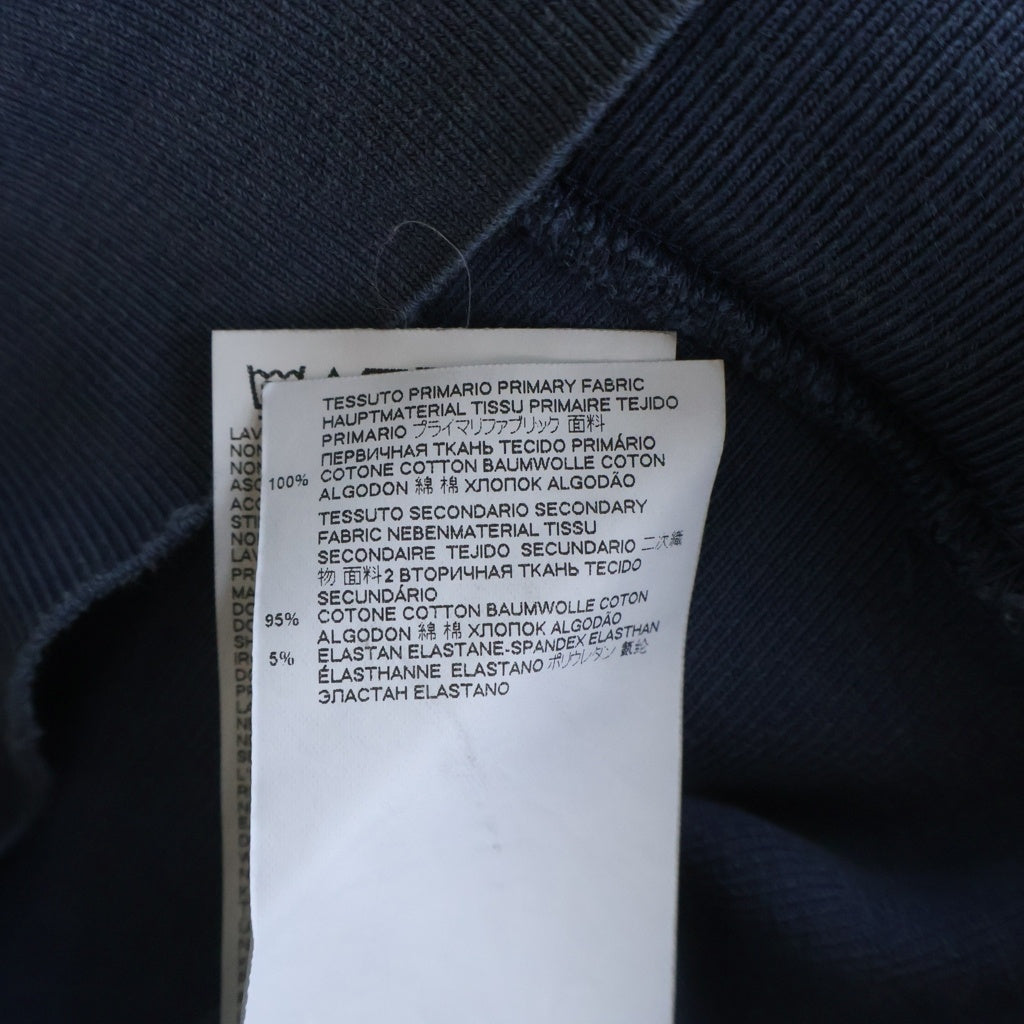 Maison Margiela(メゾンマルジェラ) 21AW Cross Design Sweat Shirt クロスデザイン クルーネックスウェットシャツ トレーナー ネイビー S50GU0178