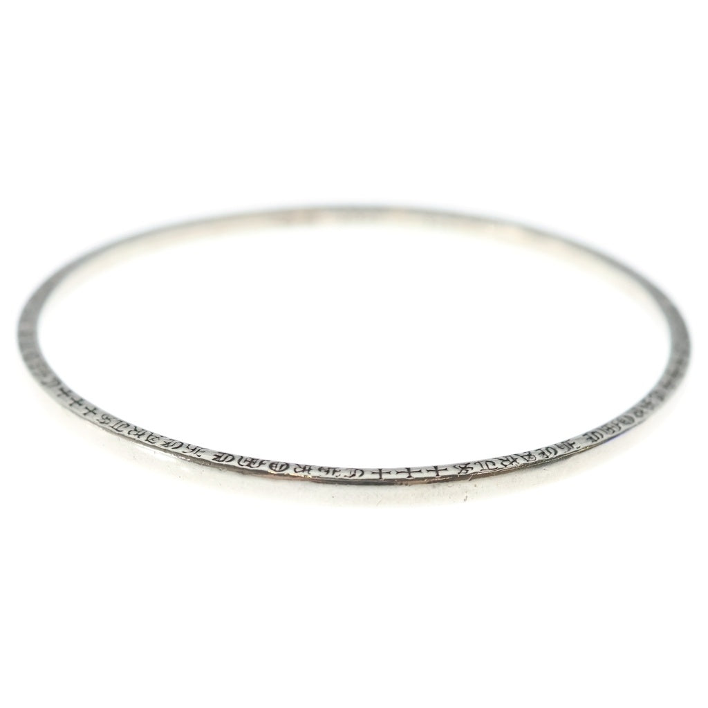 CHROME HEARTS(クロムハーツ) BANGLE NTFL NTFLバングル ブレスレット シルバー
