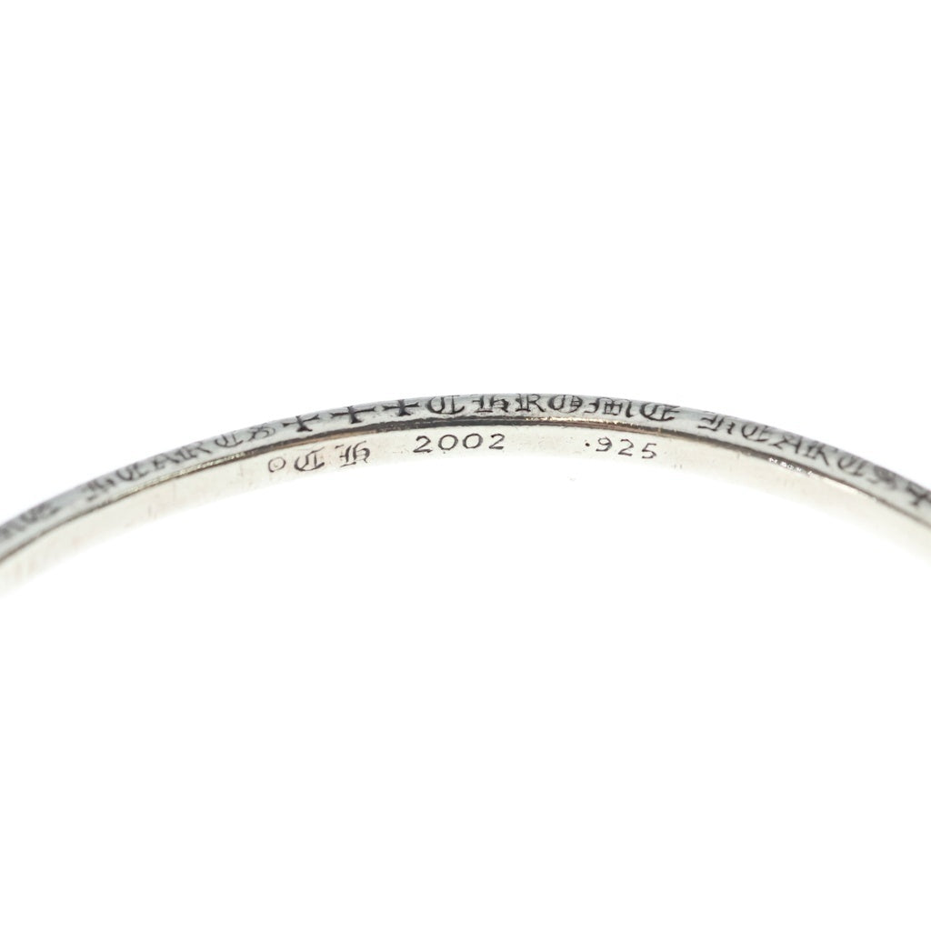 CHROME HEARTS(クロムハーツ) BANGLE NTFL NTFLバングル ブレスレット シルバー