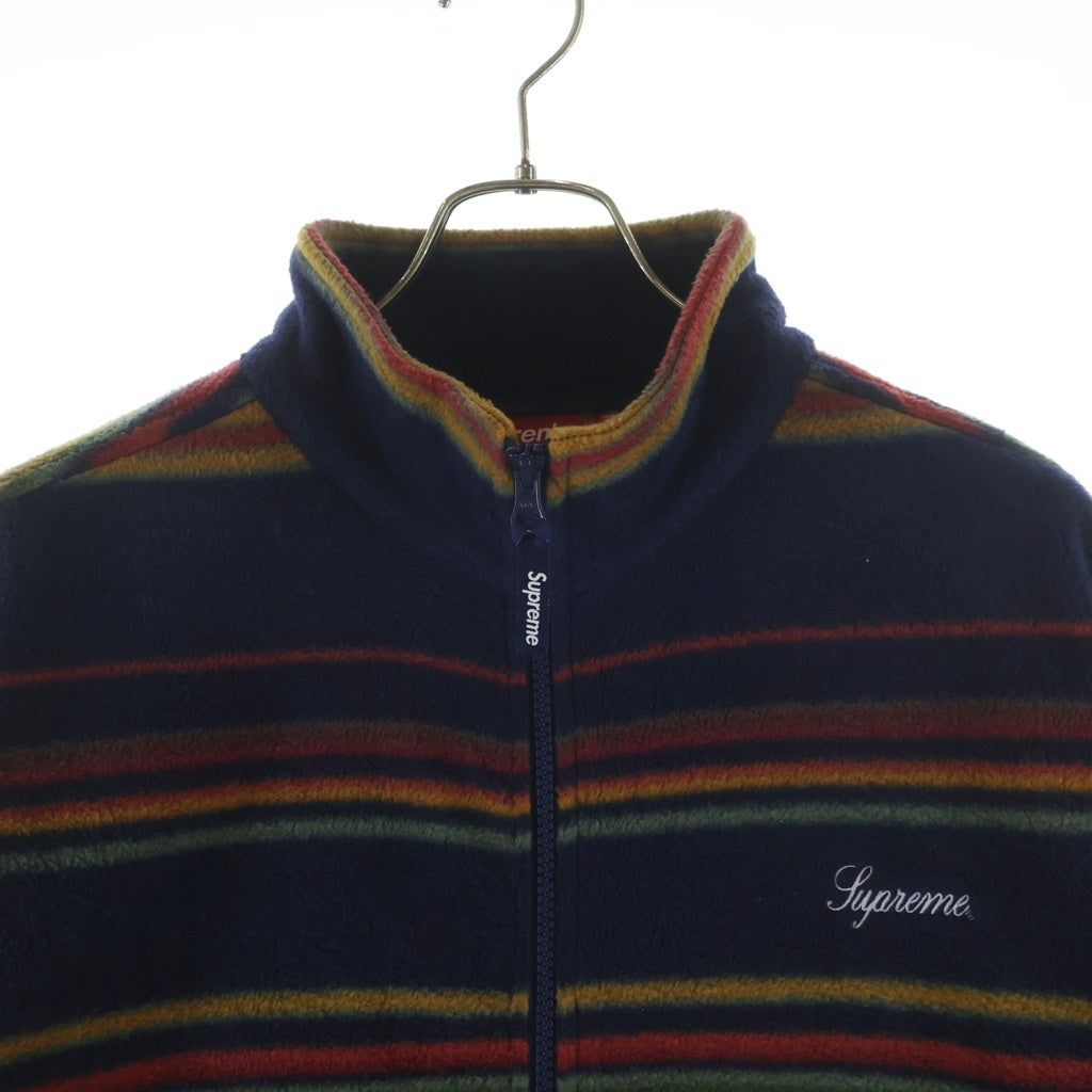 SUPREME(シュプリーム) 24AW Stripe Zip Up Fleece ストライプ ジップアップ フリースジャケット マルチカラー