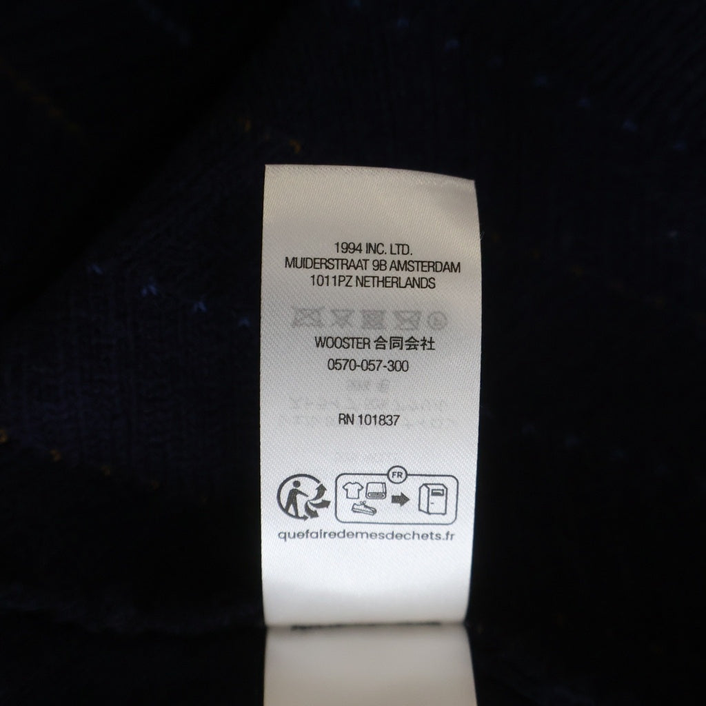 SUPREME(シュプリーム) 25SS Herringbone Cardigan ヘリンボーン ストライプ ニットカーディガン ネイビー