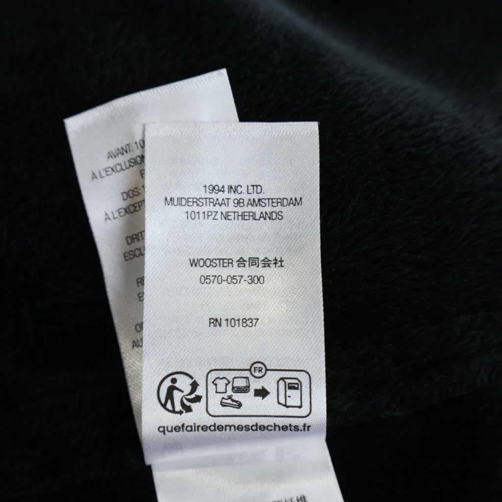 SUPREME(シュプリーム) 25AW Faux Suede Snap Shirt ファー スウェード スナップ 長袖シャツ ブラック