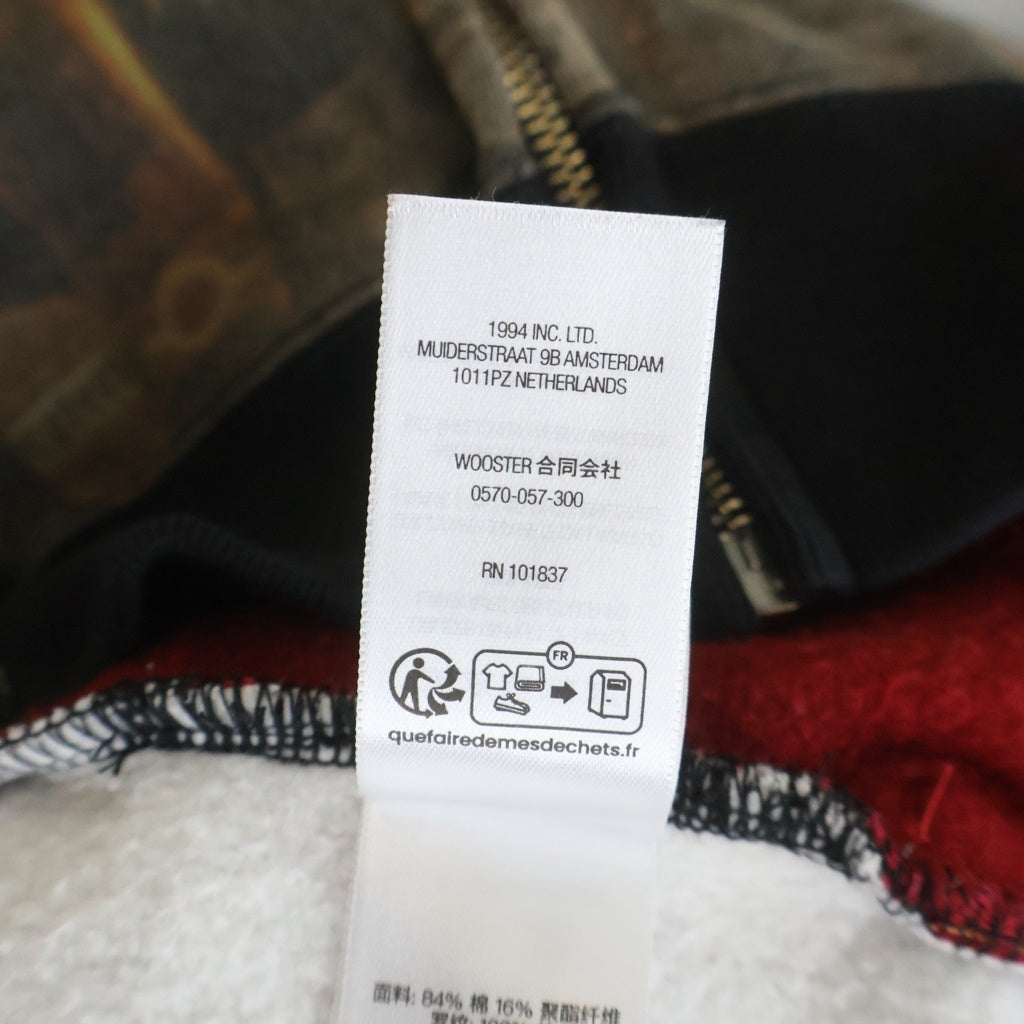 SUPREME(シュプリーム) 25AW ×Number (N)ine Patchwork Zip Up Hooded Sweatshirt ナンバーナイン パッチワーク プルオーバースウェットパーカー フーディー マルチカラー