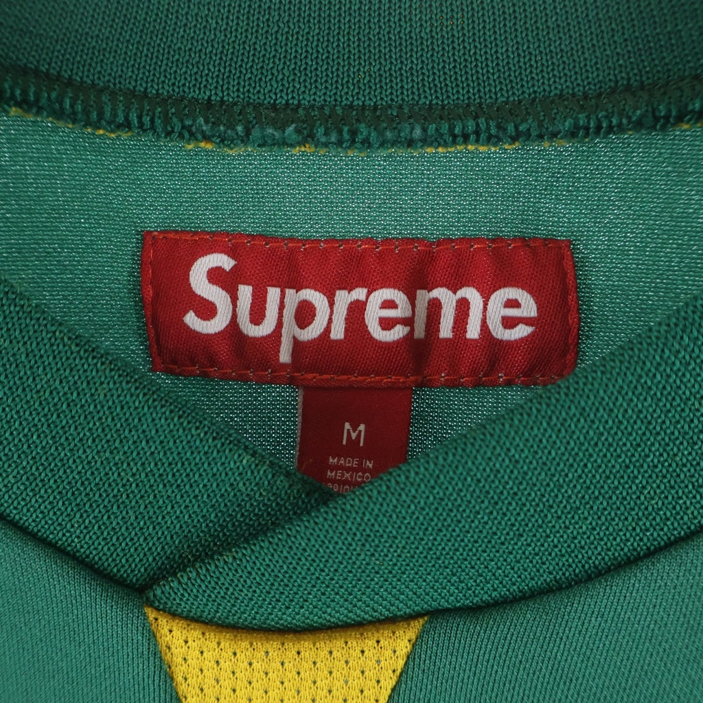 SUPREME(シュプリーム) 24AW Crest Soccer Jersey クレスト サッカー ジャージ クルーネック半袖Tシャツ カットソー グリーン