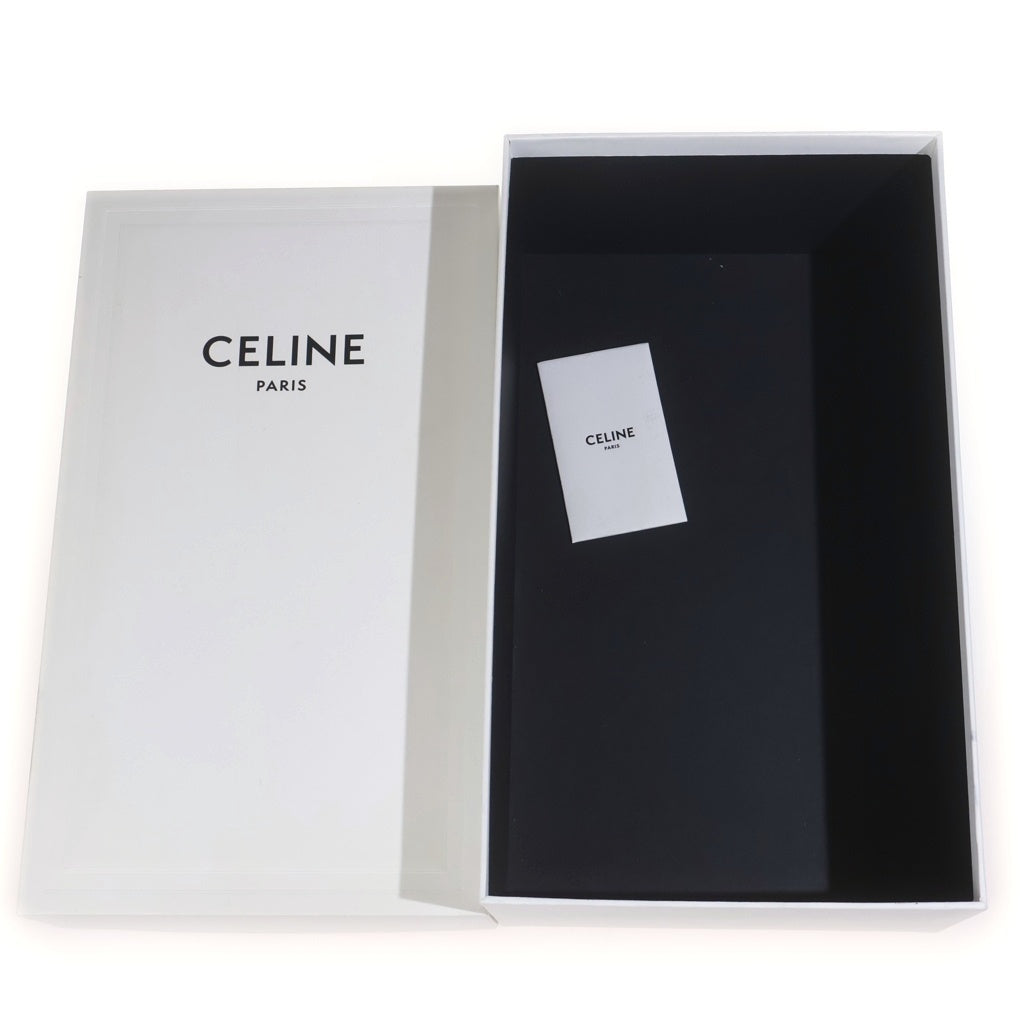 CELINE(セリーヌ) ルコ トリオンフ レザーローファー ブラック ゴールド金具