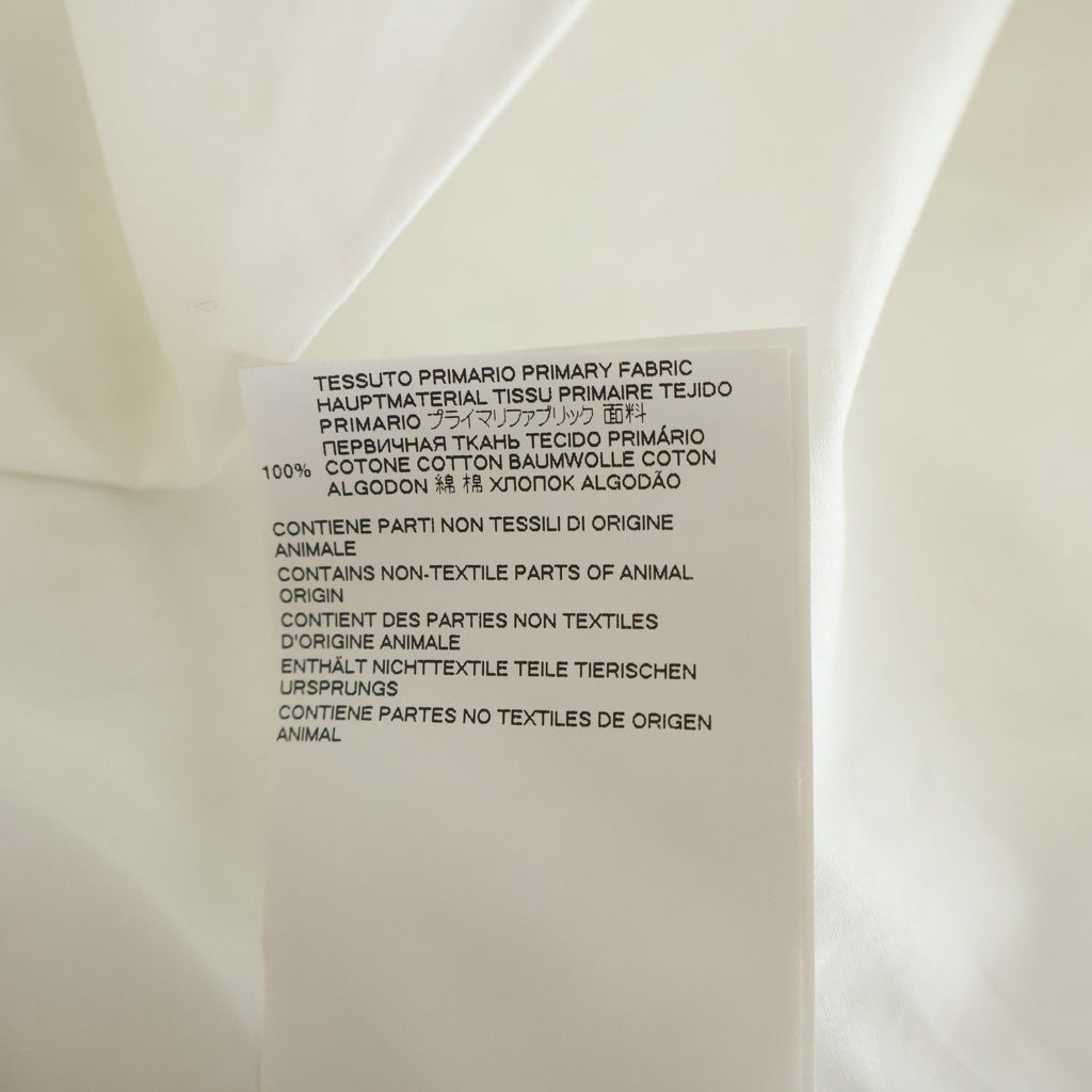 MM6 Maison Margiela(エムエムシックスメゾンマルジェラ) 21AW EAGLE SHIRT イーグルプリント コットン 長袖シャツ ホワイト S52DL0160 S47294