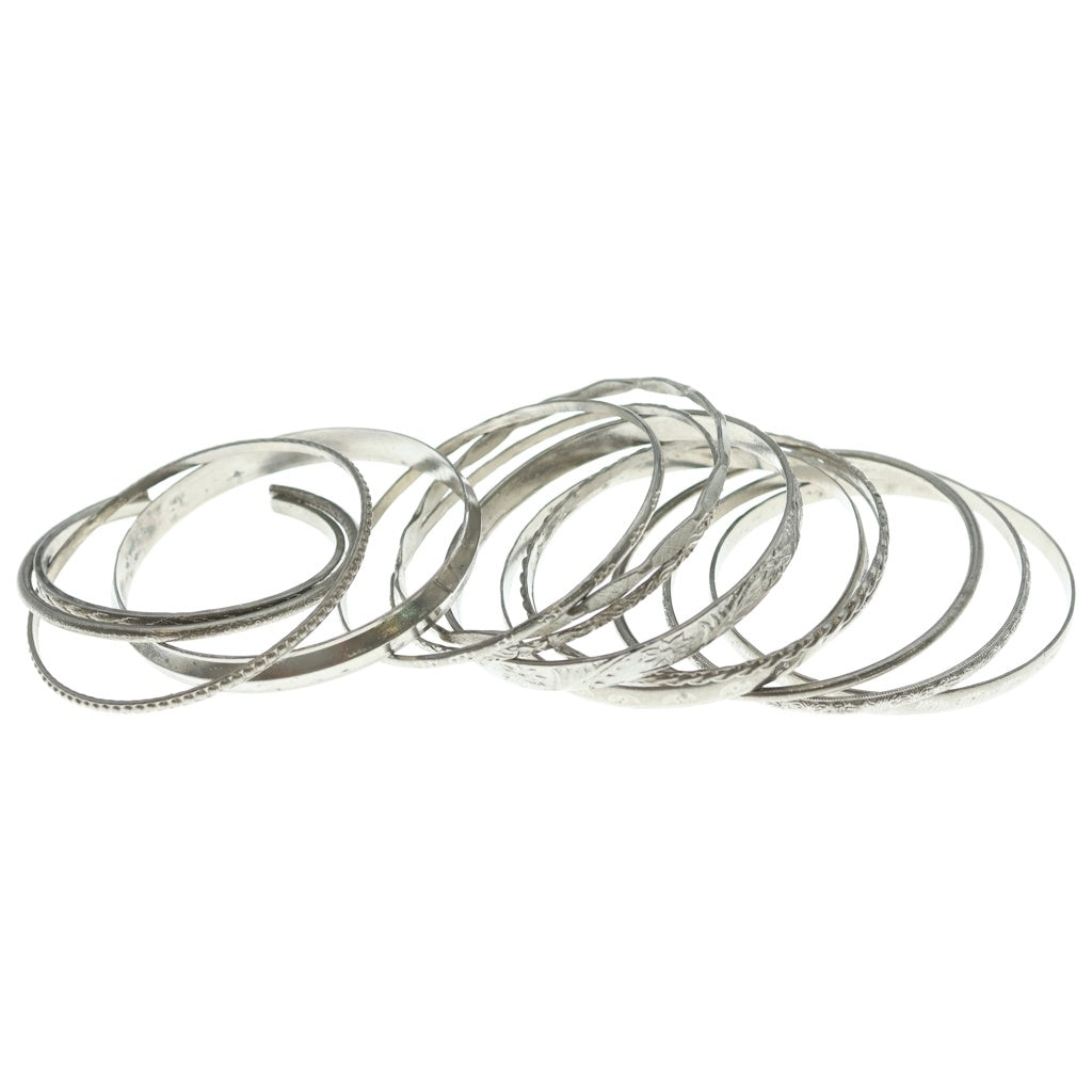 UNDERCOVER(アンダーカバー) 19SS 14pcs Bracelet 14連 真鍮ブレスレット バングル シルバー UCW4A01