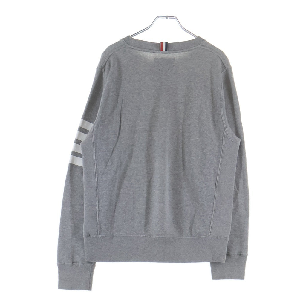 THOM BROWNE(トムブラウン) SWEATSHIRT 日本製 クルーネック スウェット トレーナー グレー MJT006AK5140