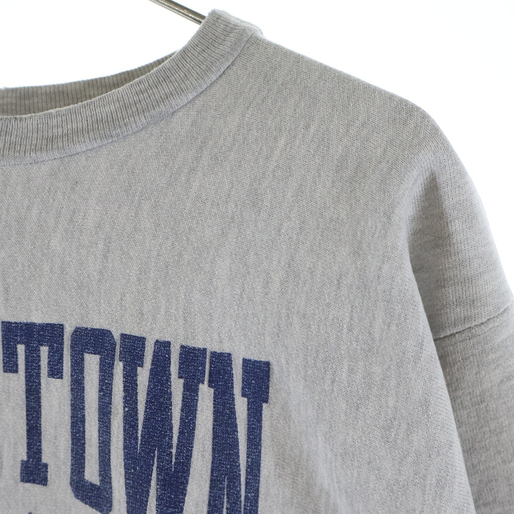 CHAMPION(チャンピオン) 80-90S VINTAGE REVERSE WEAVE ヴィンテージ リバースウィーブ カレッジロゴ クルーネックスウェットトレーナー グレー