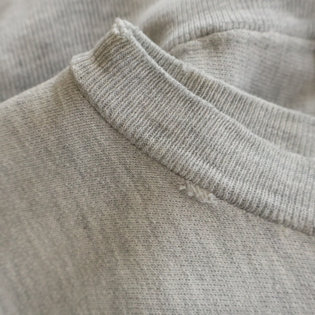 CHAMPION(チャンピオン) 80-90S VINTAGE REVERSE WEAVE ヴィンテージ リバースウィーブ カレッジロゴ クルーネックスウェットトレーナー グレー